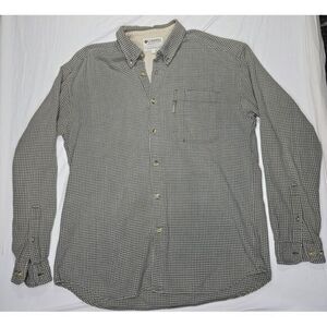 Vintage Columbia Sportswear Classic‎ Plaid Button-Down Long Sleeve Men's L